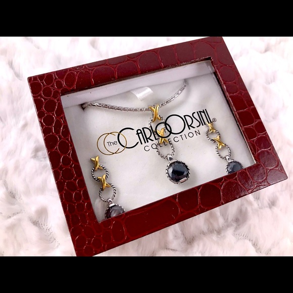 ✅🆕❤️2-tone X’s and O’s cut black crystals - Picture 7 of 7